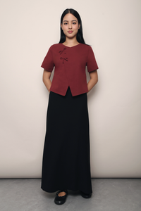 Court V2 Midi Skirt Black (Backorder)