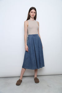 Snoozie Padded Tank Oat Ash