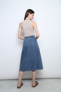 Snoozie Padded Tank Oat Ash