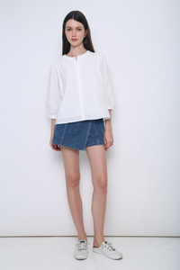 Demi Linen Shirt White