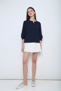 Demi Linen Shirt Navy