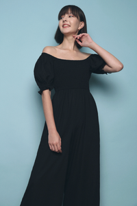 Dessie Linen Jumpsuit Black
