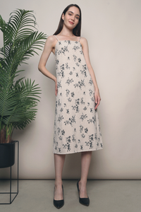 Imerin Textured Pencil Dress Malt