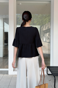 Love at First Fit Blouse Black
