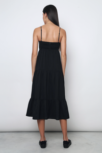 Fairfield Sweetheart Midaxi Dress Black