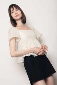 Fairy Fluff Flutter Top Ivory (Backorder)