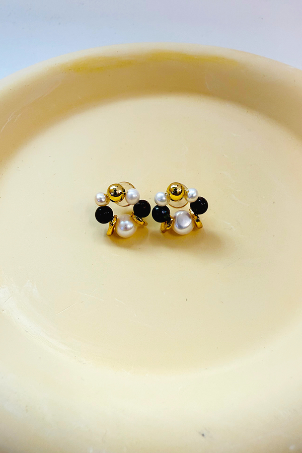 Femme Fatale Beaded Earrings
