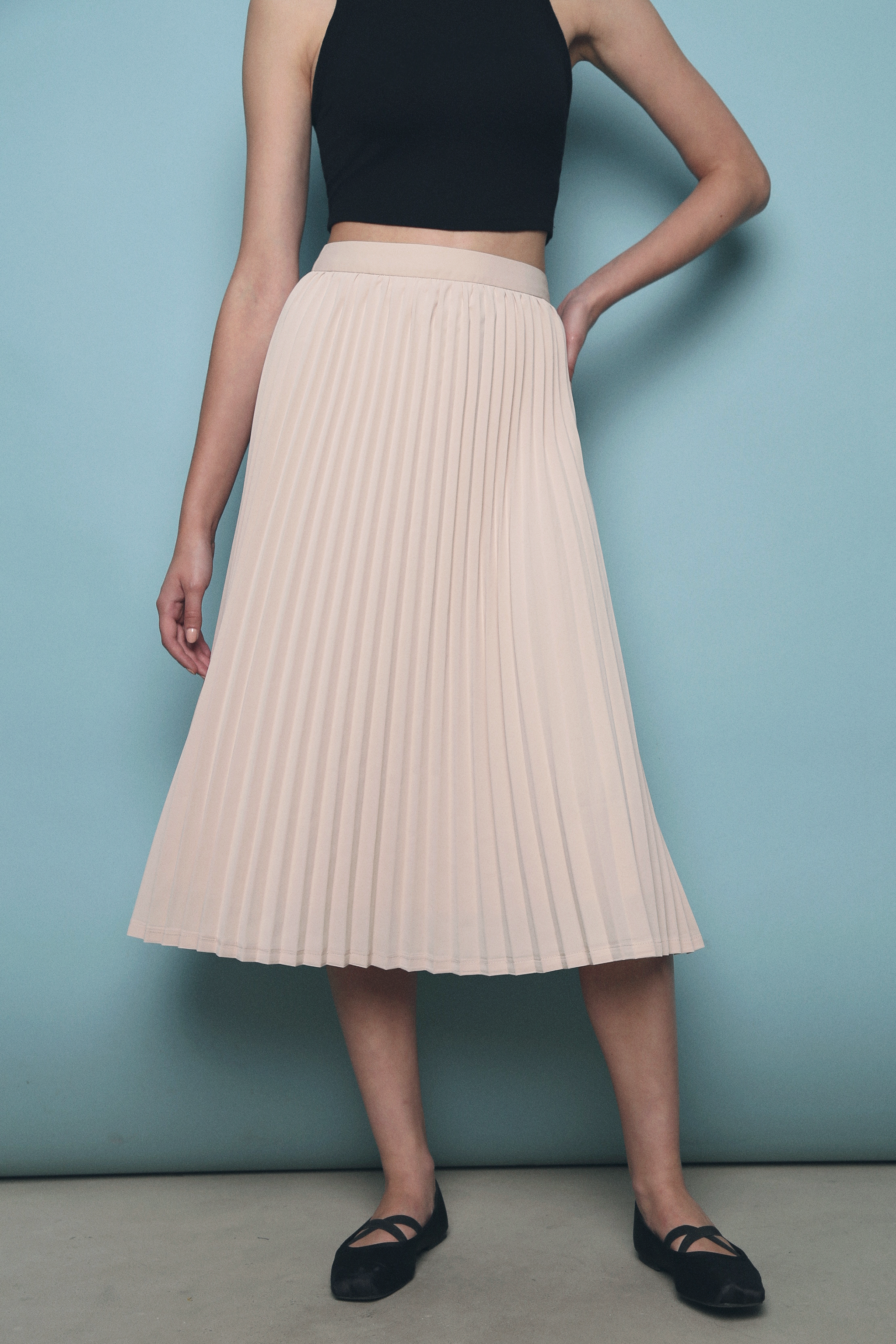 Fiesta Pleat Around Skirt Malt