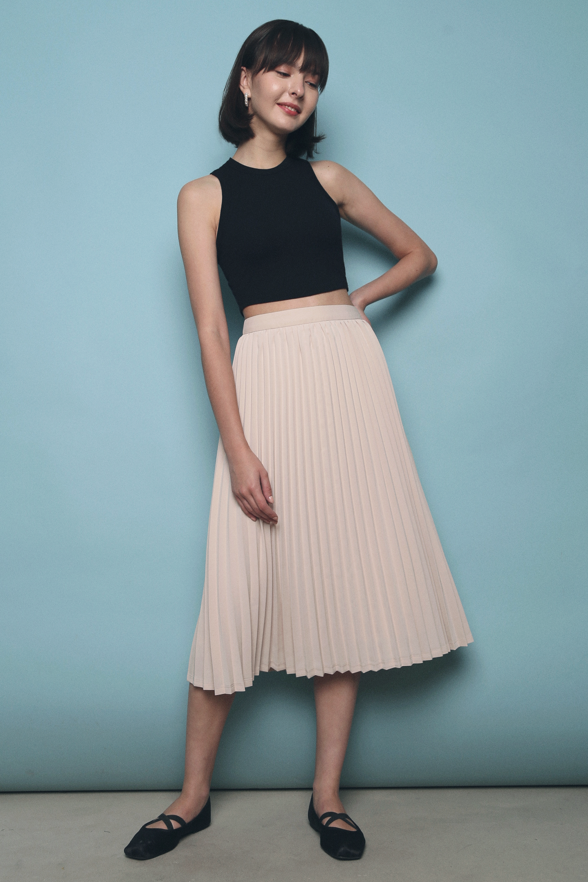 Fiesta Pleat Around Skirt Malt