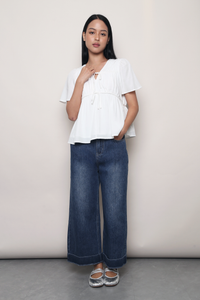 Gathered Dreams Blouse Ivory