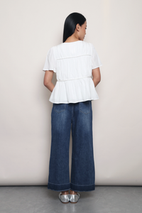 Gathered Dreams Blouse Ivory