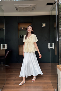 Gathered Dreams Blouse Daffodil Yellow
