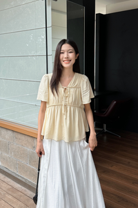 Gathered Dreams Blouse Daffodil Yellow