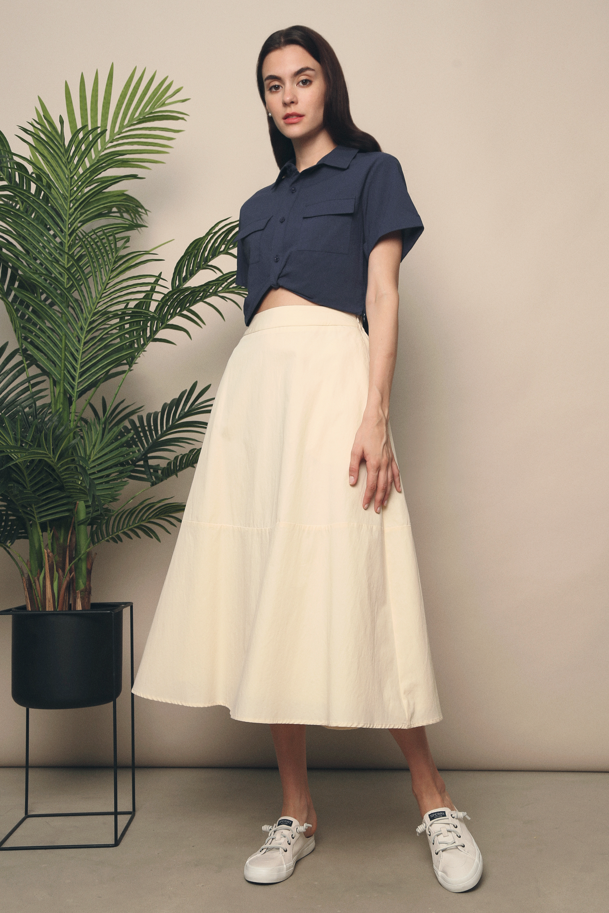 Giogia Midi Skirt Malt