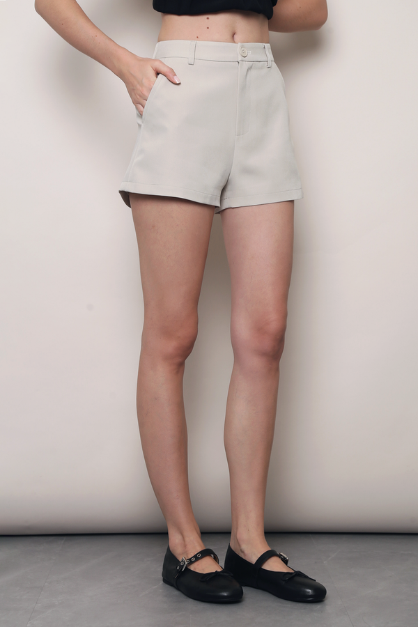 Harper Mini Shorts Cream