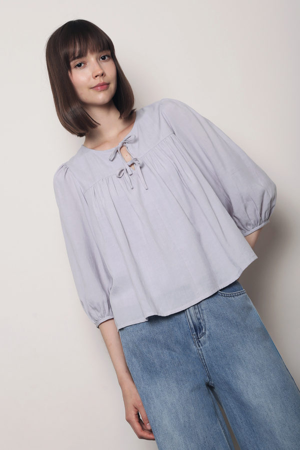 Heather Hill Shift Blouse Lilac