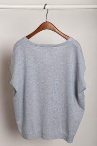 Morning Mist Button Down Knit Grey