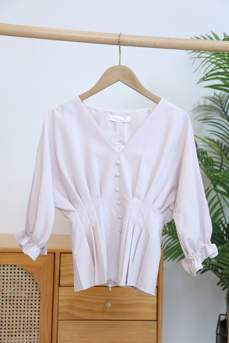 Kyoto Waist Blouse Blush