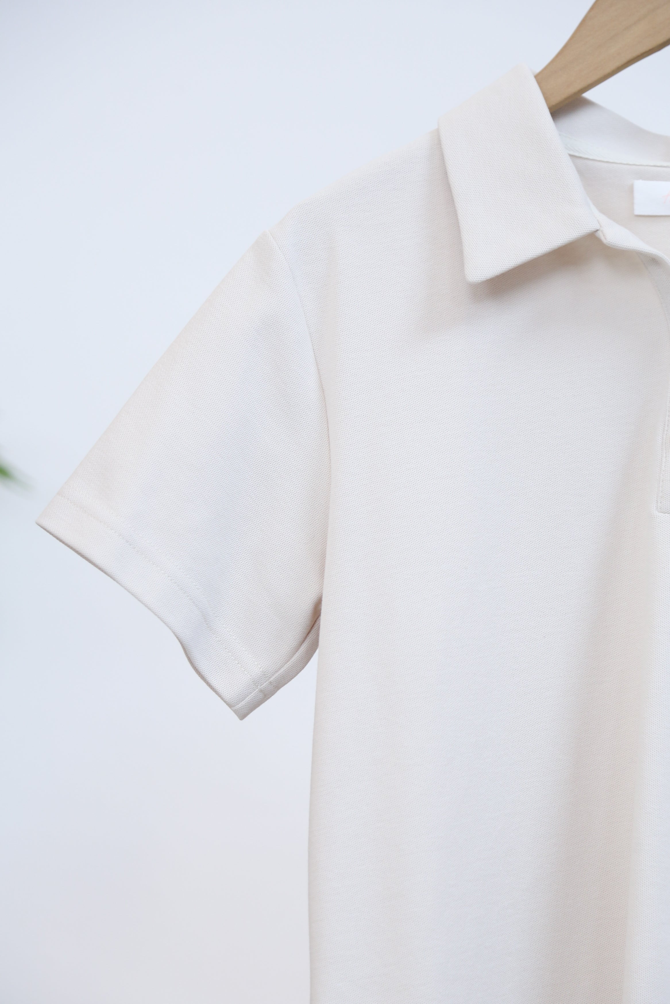 Ace Line Polo Dress Oat