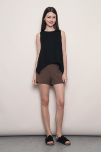 Ivory Coast Scarf Top Black