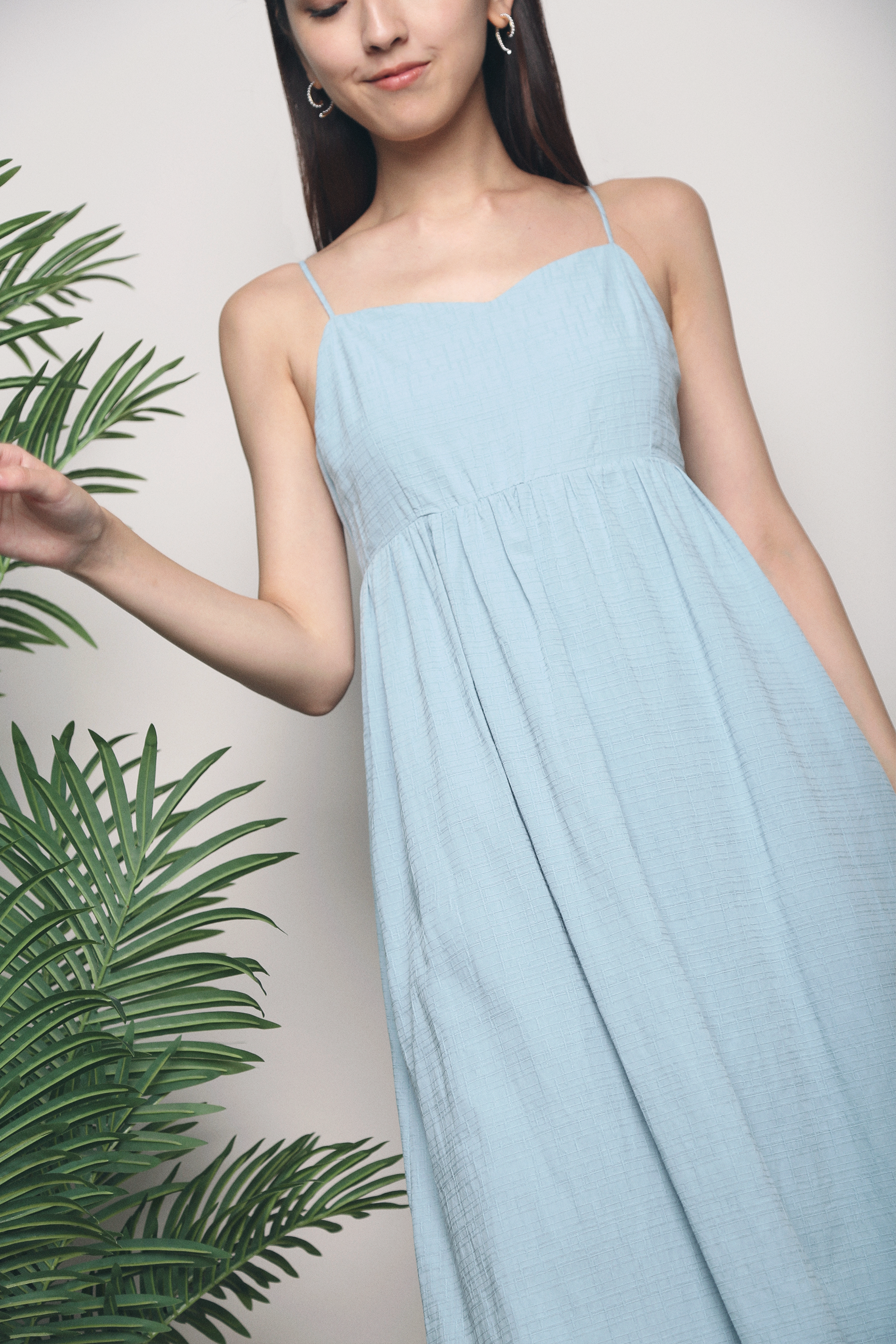 Indie Sweetheart Midi Dress Teal