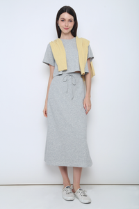 Justine Oversized Knit Cardigan Butter Yellow