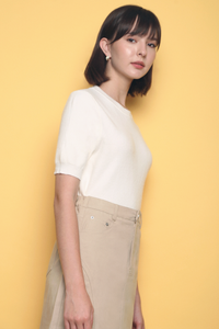 Kev Knit Blouse Malt
