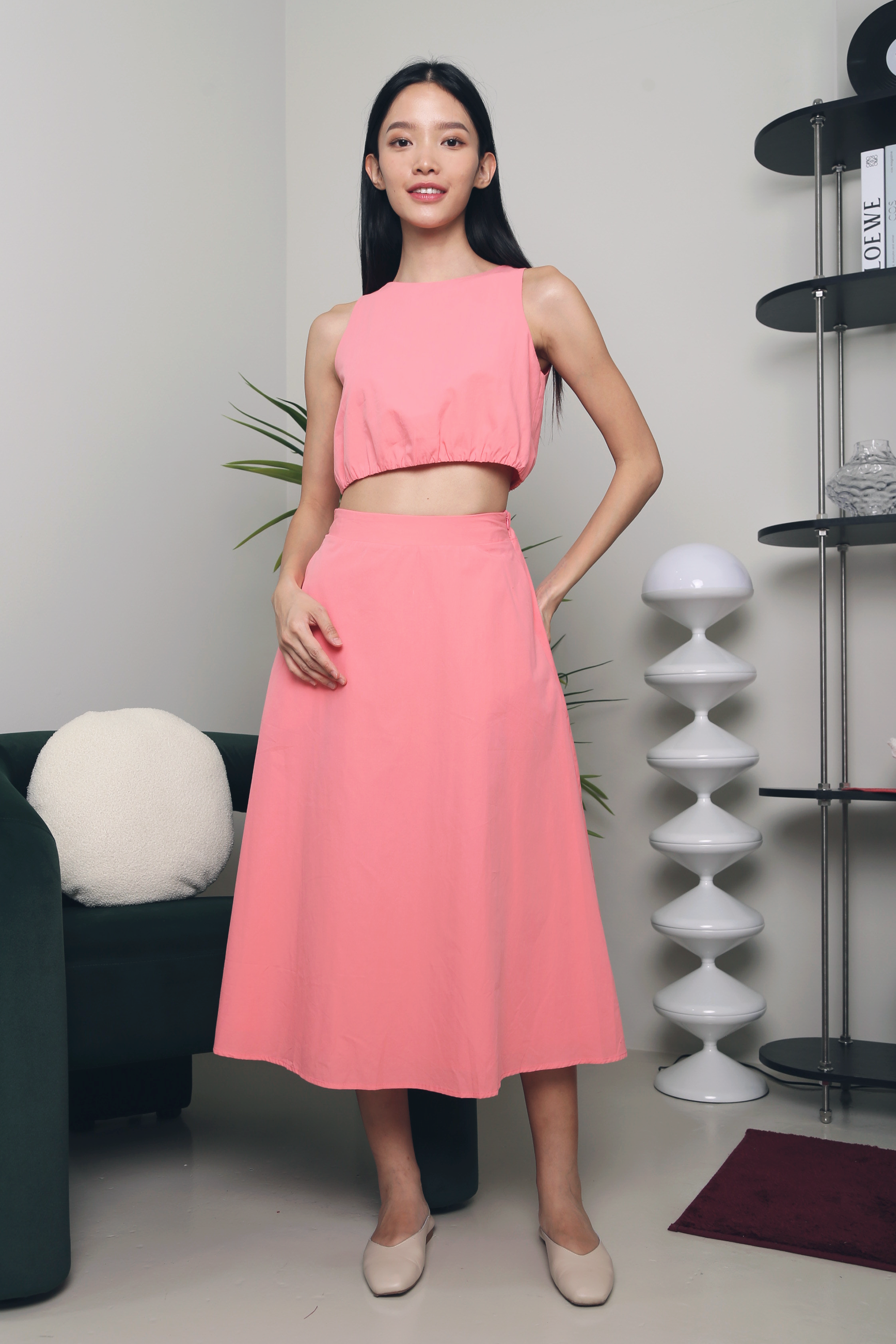 Kira 2-Piece Set Pink (Top Only)