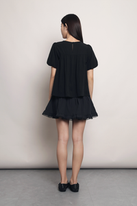 Lace Is More Blouse Black
