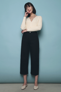 Langan Straight Leg Chinos Black