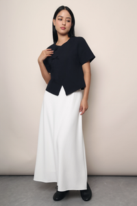 Lee Twin Knot Blouse Navy