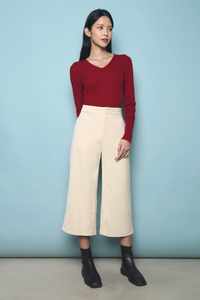 Lesley Tailored Culottes Malt