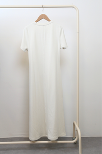 Loft Maxi Tee Dress Cream