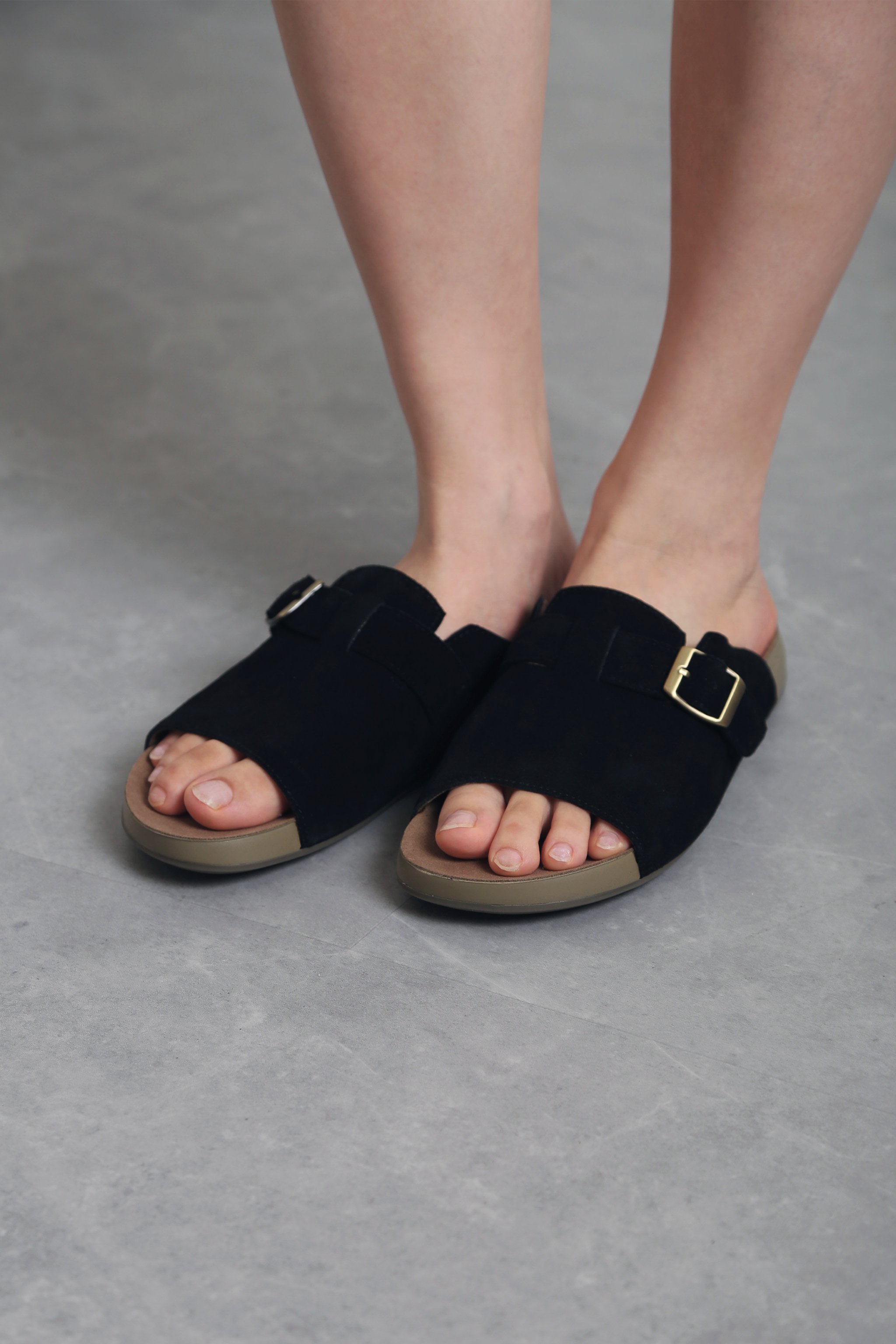 Lugo Heritage Sandals Black