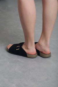 Lugo Heritage Sandals Black