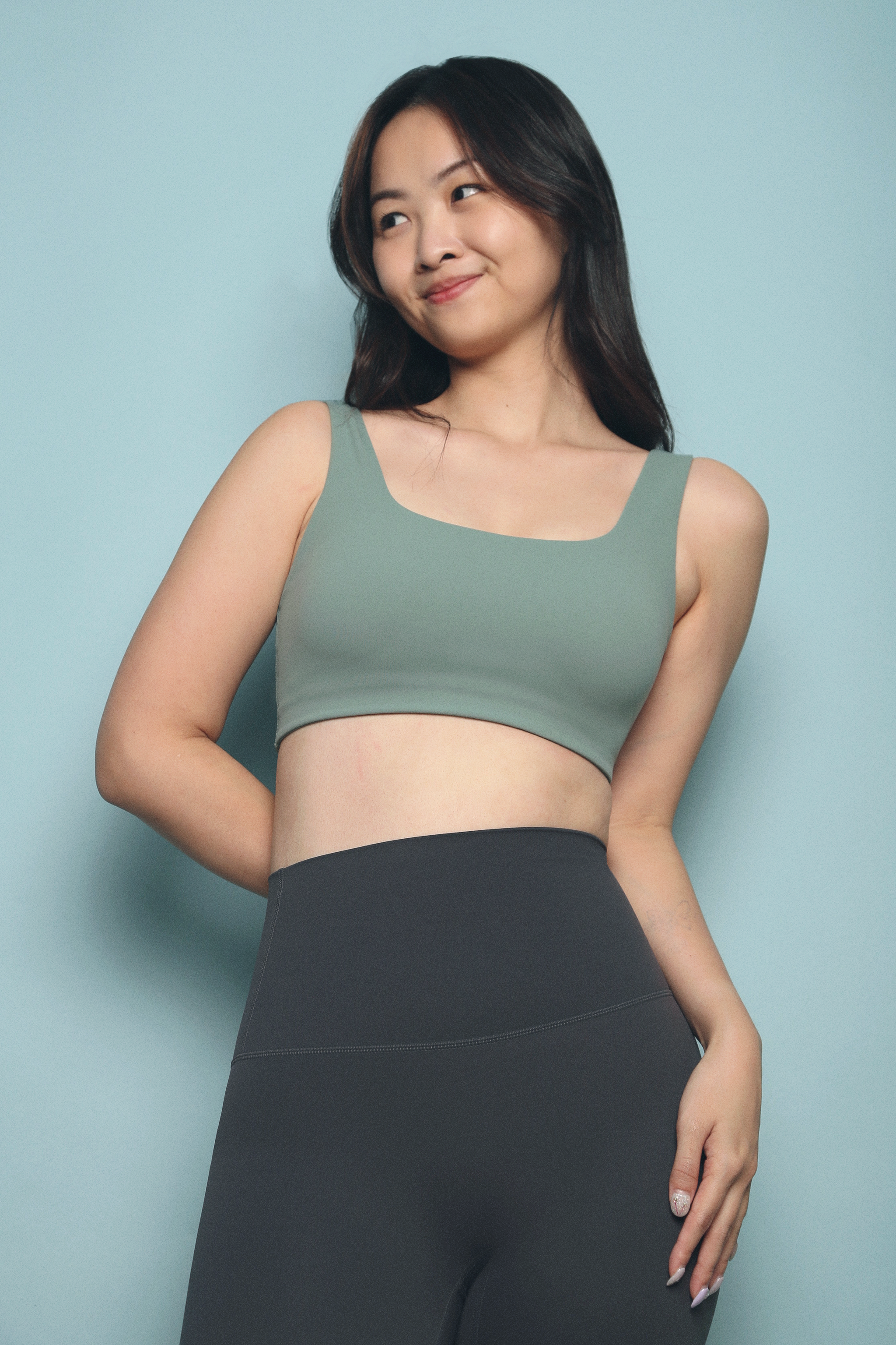 Lumi Active Sports Bra Sage