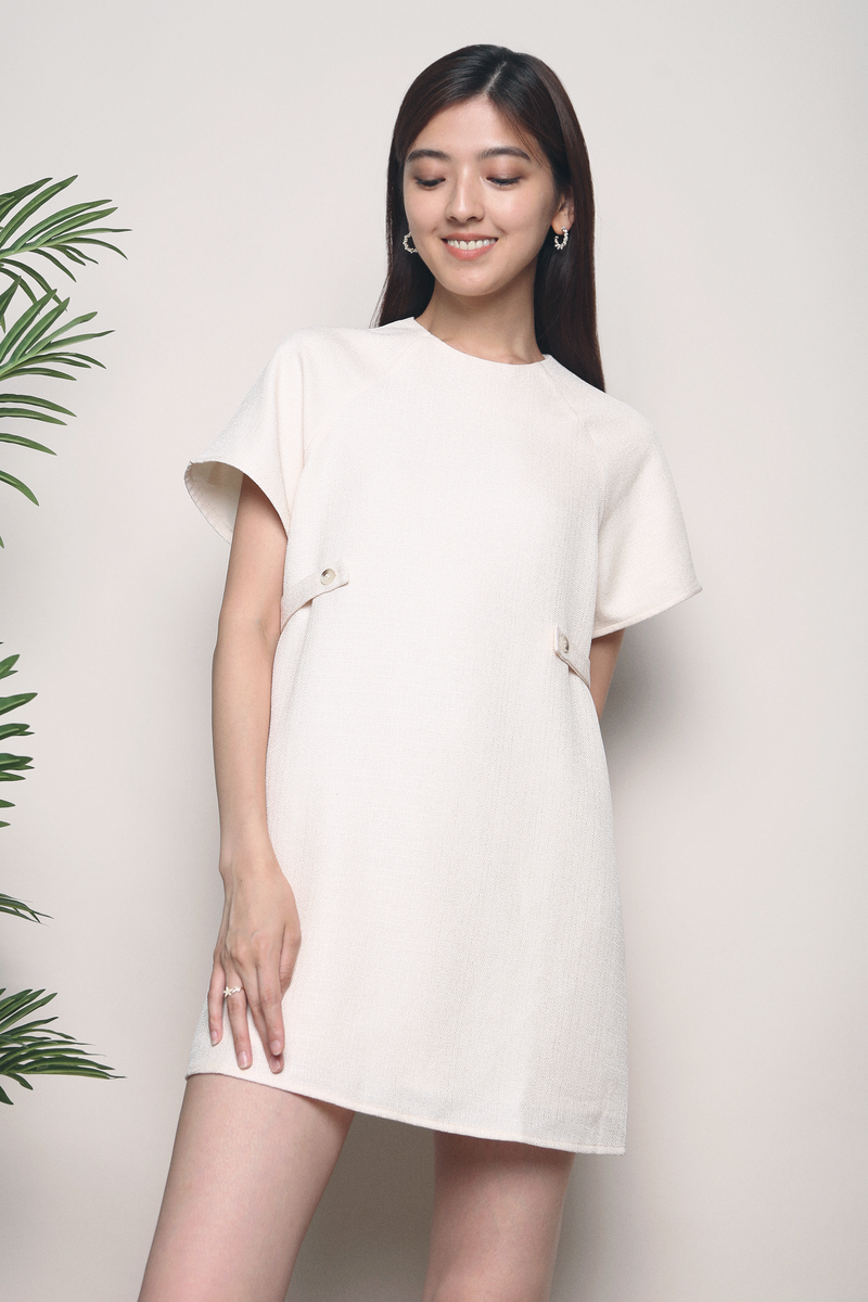 Mandy Tweed Shift Dress Malt