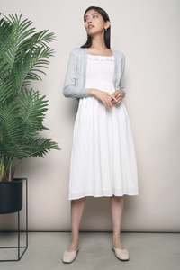 Mindy Light Knit Cardigan Grey
