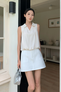 Scout Pocket Skorts White