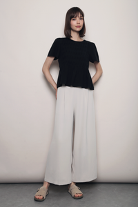 Nine to Five Tailored Pants Cream