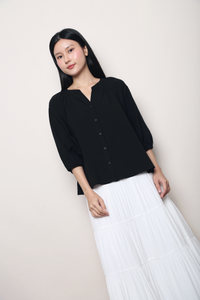 No Plans Shirt Black