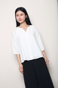 No Plans Shirt White