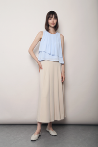 Noosa Breezy Tiered Blouse Powder Blue