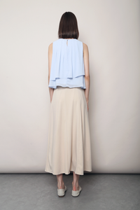 Noosa Breezy Tiered Blouse Powder Blue