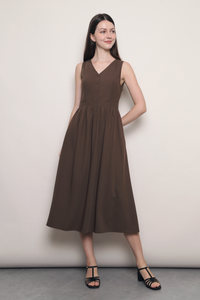 Palais Vest Dress Brown