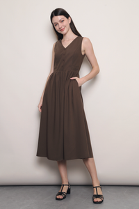 Palais Vest Dress Brown