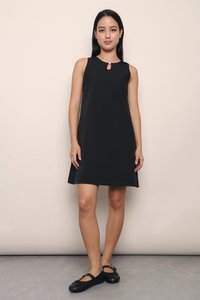 Pearlie Shift Dress Black