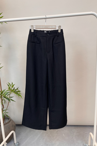 Power Hour Wide Leg Pants Black