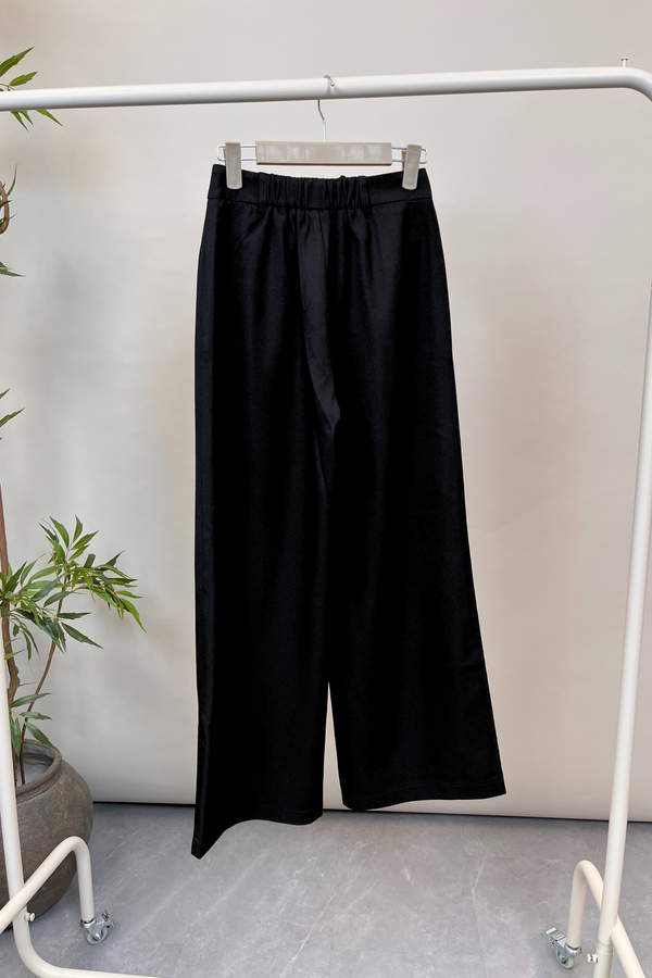 Power Hour Wide Leg Pants Black