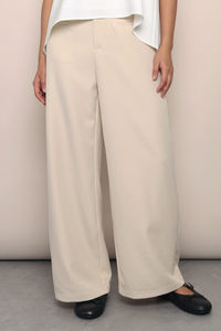 Power Hour Wide Leg Pants Ivory